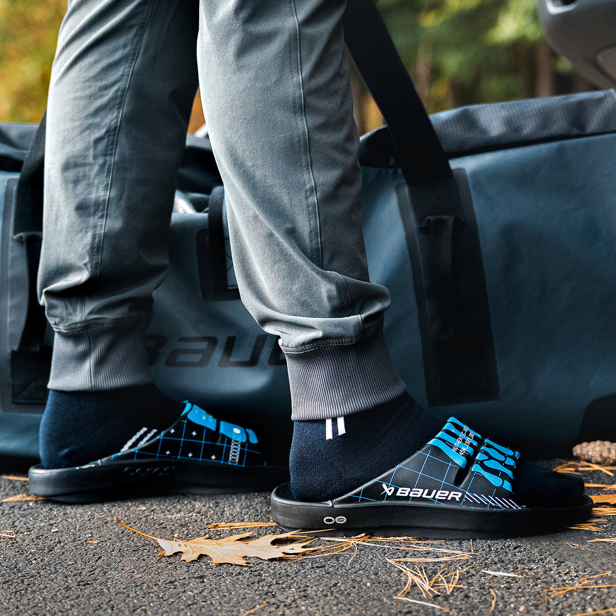 BAUER | OOFOS SLIDE - SKELETON SPORT JUNIOR