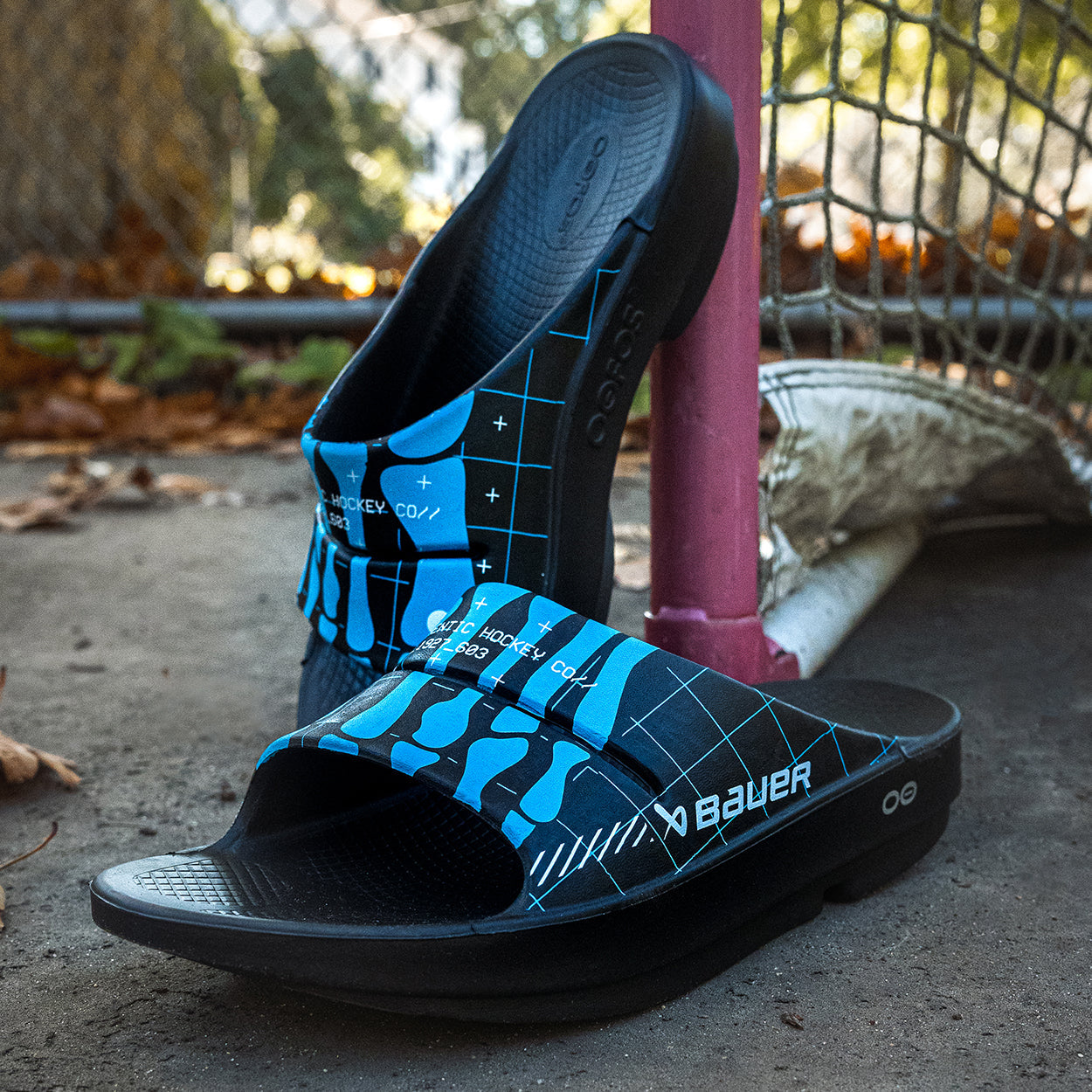 BAUER | OOFOS SLIDE - SKELETON SPORT JUNIOR