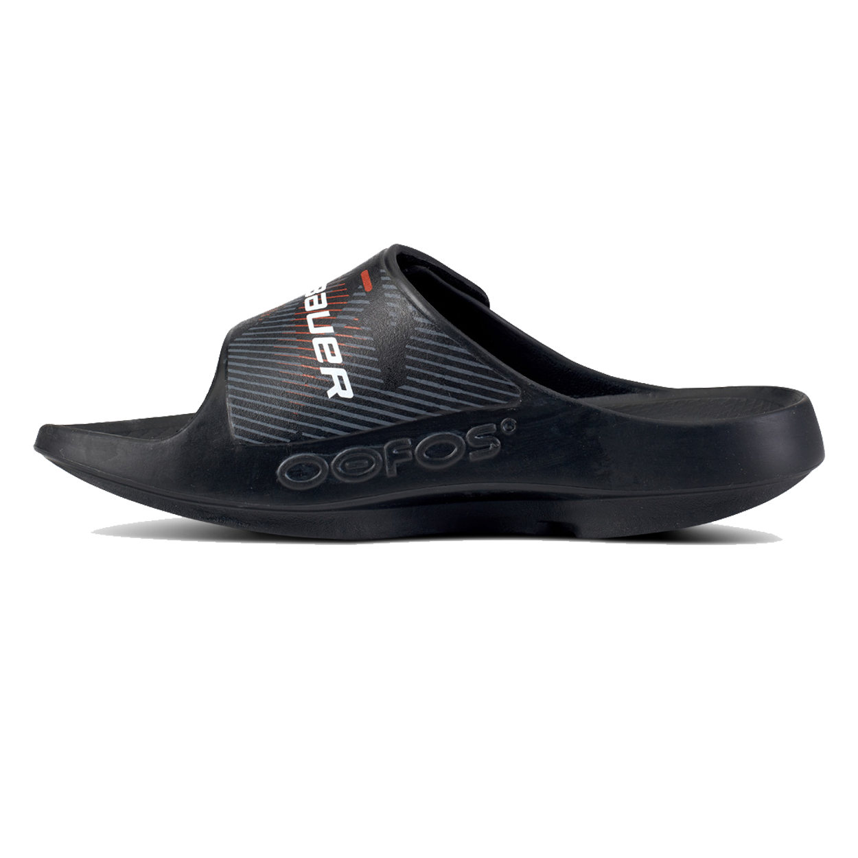 BAUER OOFOS NEXT GAME SPORT FLEX SLIDE BLACK JUNIOR